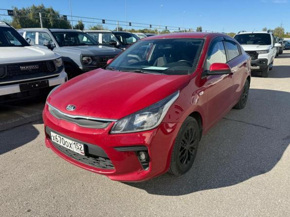 Kia Rio IV с пробегом 2017 года, цена 1 289 000 рублей, 104500 км, седан, Автокод Объявления
