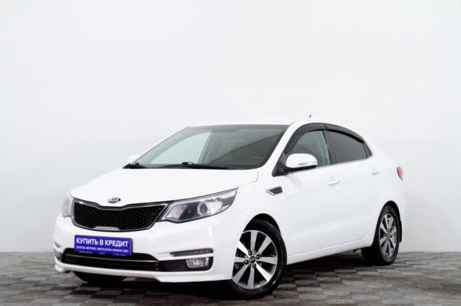 Kia Rio III Рестайлинг с пробегом 2016 года, цена 999 000 рублей, 167378 км, седан, Автокод Объявления
