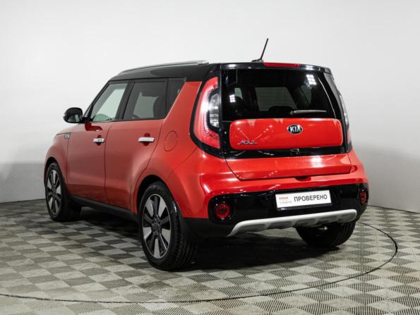 Kia Soul II Рестайлинг с пробегом 2018 года, цена 1 649 700 рублей, 96947 км, хэтчбек, Автокод Объявления