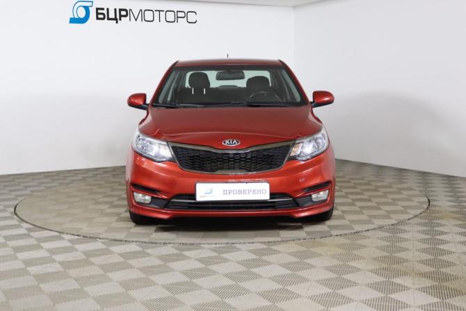 Kia Rio III Рестайлинг с пробегом 2015 года, цена 1 299 990 рублей, 34717 км, седан, Автокод Объявления