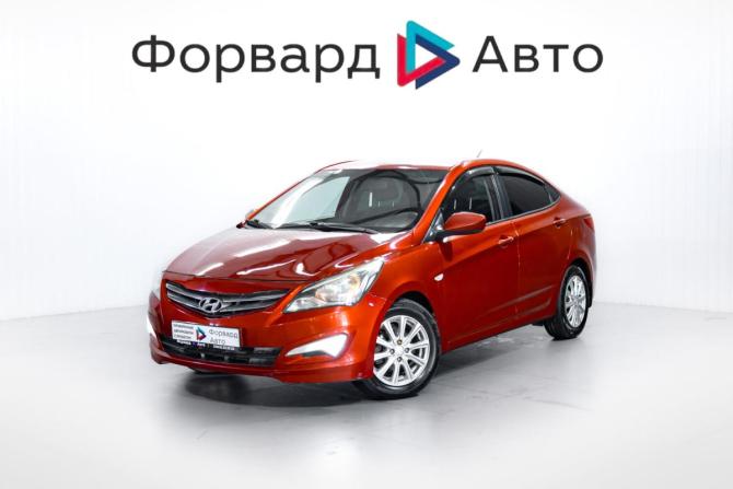 Hyundai Solaris I Рестайлинг с пробегом 2015 года, цена 949 000 рублей, 196000 км, седан, Автокод Объявления