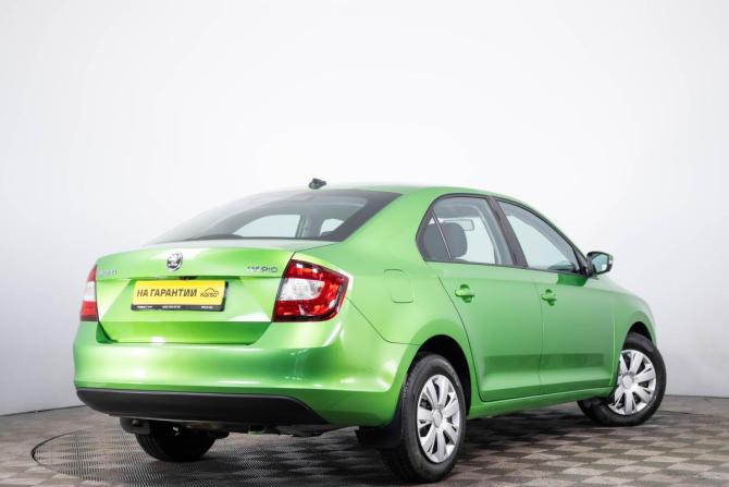 Skoda Rapid I Рестайлинг с пробегом 2018 года, цена 1 259 000 рублей, 120000 км, седан, Автокод Объявления