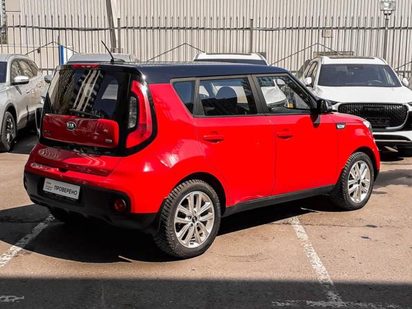 Kia Soul II Рестайлинг с пробегом 2018 года, цена 1 615 000 рублей, 77000 км, хэтчбек, Автокод Объявления