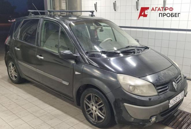 Renault Scenic II Рестайлинг с пробегом 2006 года, цена 143 000 рублей, 229288 км, компактвэн, Автокод Объявления