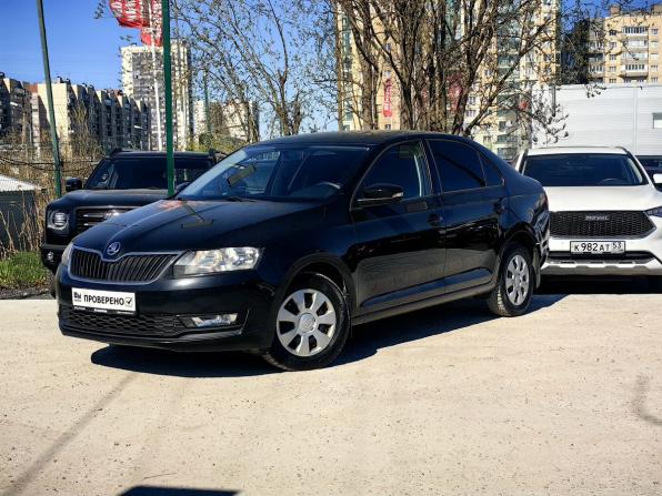 Skoda Rapid I Рестайлинг с пробегом 2018 года, цена 1 029 000 рублей, 155000 км, лифтбек, Автокод Объявления