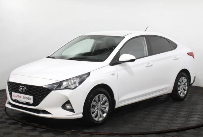 Hyundai Solaris II Рестайлинг с пробегом 2021 года, цена 1 600 000 рублей, 98409 км, седан, Автокод Объявления