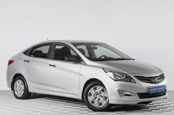 Hyundai Solaris I Рестайлинг с пробегом 2015 года, цена 1 169 000 рублей, 130000 км, седан, Автокод Объявления