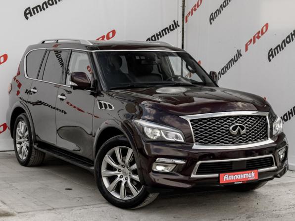 Infiniti QX80 I Рестайлинг с пробегом 2014 года, цена 3 100 000 рублей, 207986 км, внедорожник, Автокод Объявления