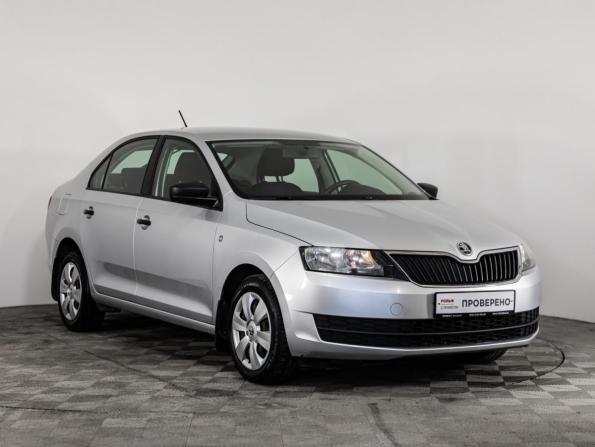 Skoda Rapid I с пробегом 2017 года, цена 1 249 000 рублей, 93014 км, лифтбек, Автокод Объявления