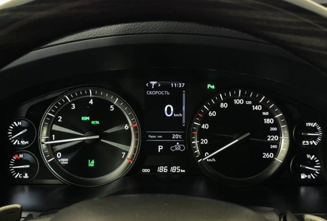 Lexus LX III Рестайлинг 2 с пробегом 2020 года, цена 10 500 000 рублей, 186000 км, внедорожник, Автокод Объявления