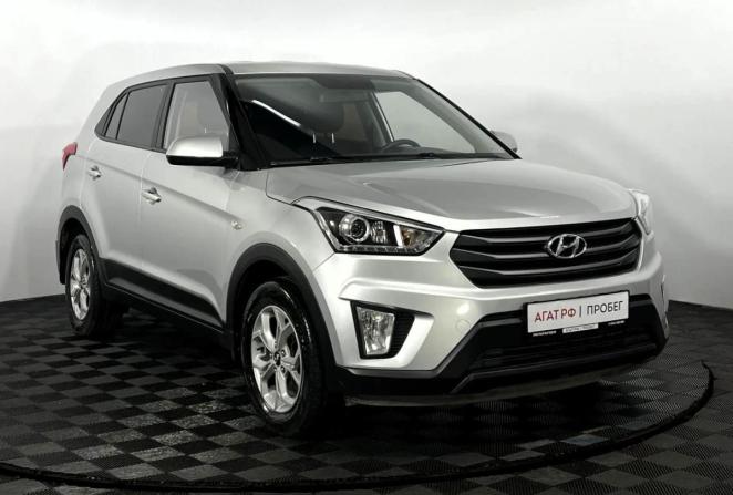 Hyundai Creta I с пробегом 2019 года, цена 1 550 000 рублей, 56626 км, внедорожник, Автокод Объявления