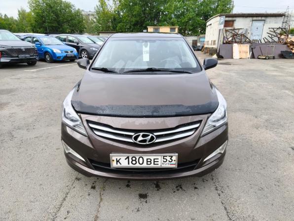 Hyundai Solaris I Рестайлинг с пробегом 2016 года, цена 949 000 рублей, 120000 км, седан, Автокод Объявления