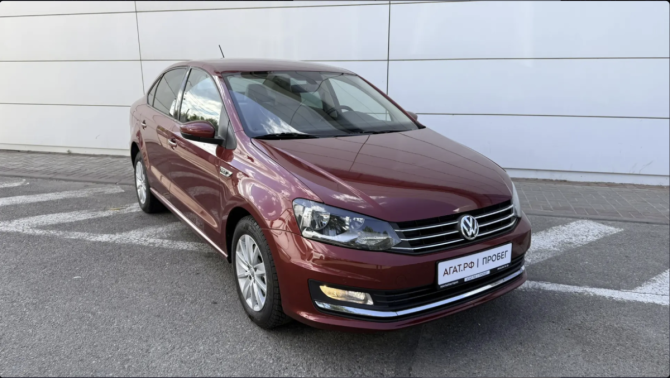 Volkswagen Polo V Рестайлинг с пробегом 2016 года, цена 1 440 000 рублей, 73624 км, седан, Автокод Объявления