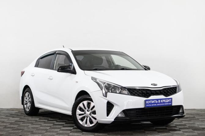 Kia Rio IV Рестайлинг с пробегом 2020 года, цена 1 279 000 рублей, 138000 км, седан, Автокод Объявления