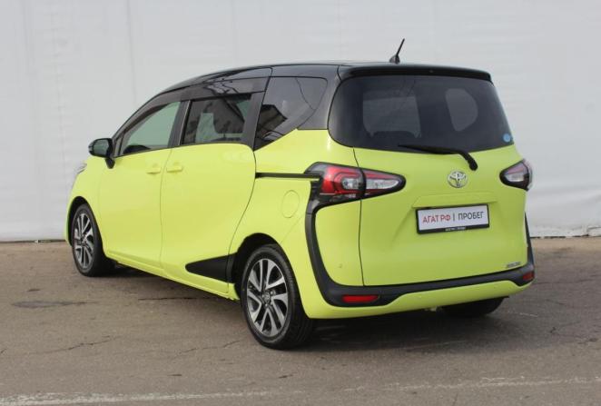 Toyota Sienta II Рестайлинг с пробегом 2019 года, цена 1 540 000 рублей, 85404 км, компактвэн, Автокод Объявления