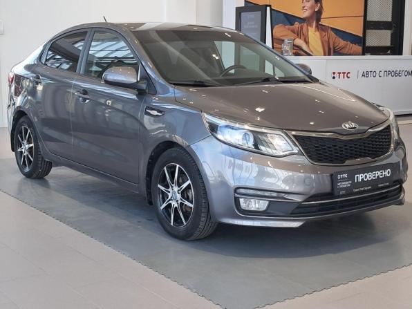 Kia Rio III Рестайлинг с пробегом 2017 года, цена 1 072 000 рублей, 100214 км, седан, Автокод Объявления