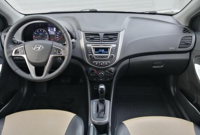 Hyundai Solaris I Рестайлинг с пробегом 2015 года, цена 1 058 400 рублей, 112128 км, седан, Автокод Объявления
