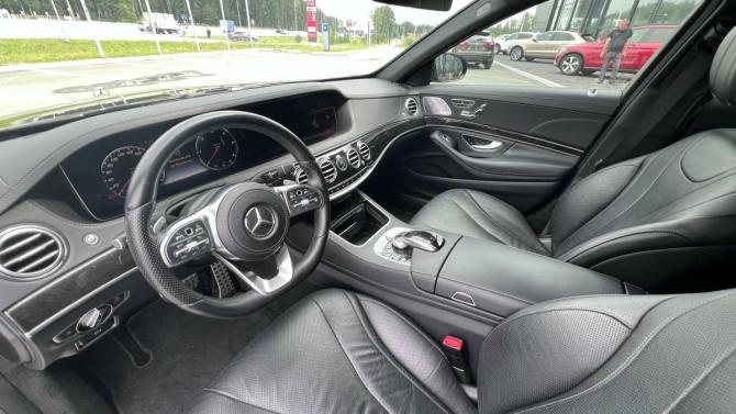 Mercedes-Benz S-Класс VI (W222 C217) Рестайлинг с пробегом 2019 года, цена 5 950 000 рублей, 111000 км, седан, Автокод Объявления