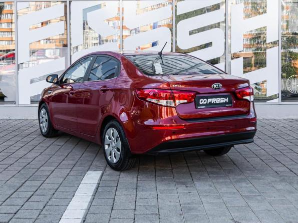 Kia Rio III Рестайлинг с пробегом 2015 года, цена 978 000 рублей, 88497 км, седан, Автокод Объявления