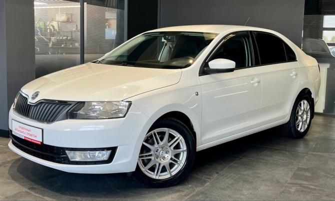 Skoda Rapid I с пробегом 2014 года, цена 979 000 рублей, 185000 км, лифтбек, Автокод Объявления