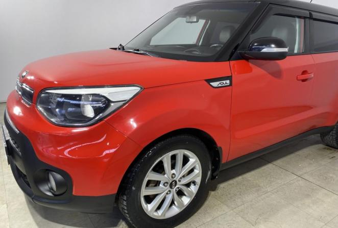 Kia Soul II Рестайлинг с пробегом 2018 года, цена 1 430 000 рублей, 135448 км, хэтчбек, Автокод Объявления