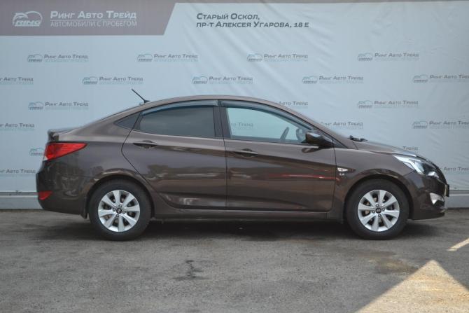 Hyundai Solaris I Рестайлинг с пробегом 2016 года, цена 1 100 000 рублей, 101324 км, седан, Автокод Объявления