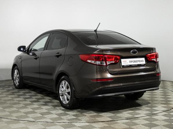 Kia Rio III Рестайлинг с пробегом 2015 года, цена 899 585 рублей, 159276 км, седан, Автокод Объявления