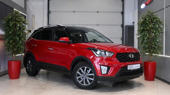 Hyundai Creta I Рестайлинг с пробегом 2020 года, цена 1 995 000 рублей, 102000 км, внедорожник, Автокод Объявления