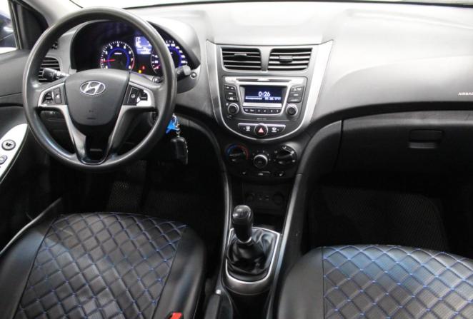 Hyundai Solaris I Рестайлинг с пробегом 2015 года, цена 875 000 рублей, 146259 км, седан, Автокод Объявления