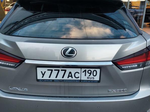 Lexus RX IV Рестайлинг с пробегом 2020 года, цена 3 600 000 рублей, 163481 км, внедорожник, Автокод Объявления