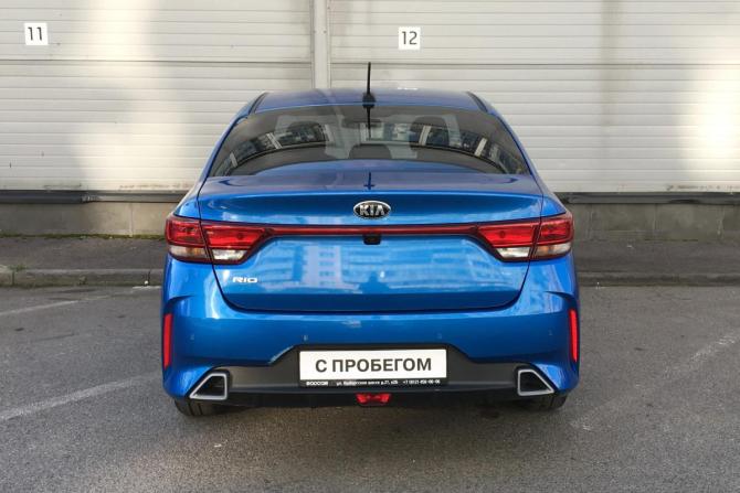 Kia Rio IV Рестайлинг с пробегом 2021 года, цена 1 269 000 рублей, 162436 км, седан, Автокод Объявления