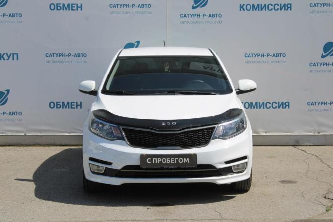 Kia Rio III Рестайлинг с пробегом 2017 года, цена 1 170 000 рублей, 73000 км, седан, Автокод Объявления