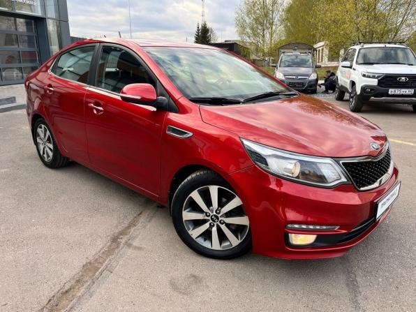 Kia Rio III Рестайлинг с пробегом 2016 года, цена 1 300 000 рублей, 83840 км, седан, Автокод Объявления