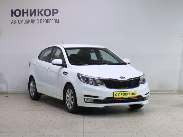 Kia Rio III Рестайлинг с пробегом 2015 года, цена 1 149 000 рублей, 94354 км, седан, Автокод Объявления