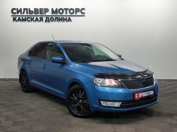 Skoda Rapid I с пробегом 2014 года, цена 835 000 рублей, 153764 км, лифтбек, Автокод Объявления