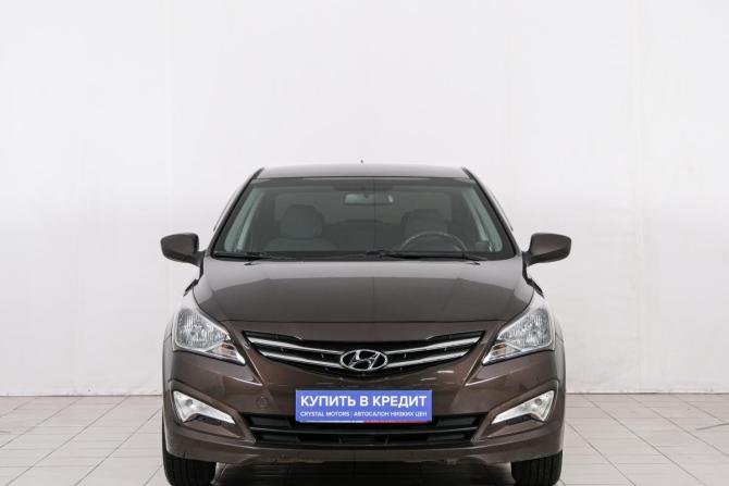 Hyundai Solaris I Рестайлинг с пробегом 2016 года, цена 1 349 000 рублей, 60000 км, седан, Автокод Объявления