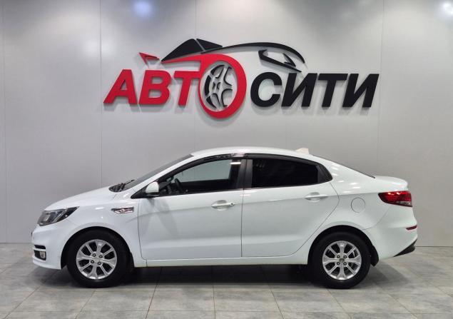 Kia Rio III Рестайлинг с пробегом 2016 года, цена 949 000 рублей, 159250 км, седан, Автокод Объявления