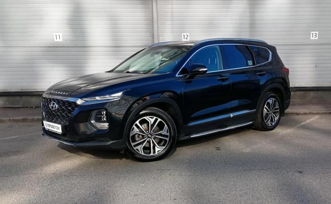 Hyundai Santa Fe IV с пробегом 2018 года, цена 2 879 000 рублей, 124004 км, внедорожник, Автокод Объявления