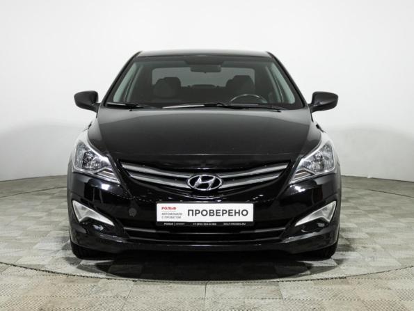Hyundai Solaris I Рестайлинг с пробегом 2015 года, цена 1 049 585 рублей, 100700 км, седан, Автокод Объявления