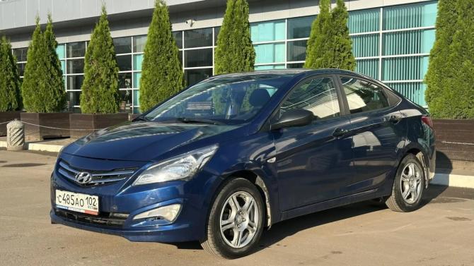 Hyundai Solaris I Рестайлинг с пробегом 2014 года, цена 870 000 рублей, 127042 км, седан, Автокод Объявления