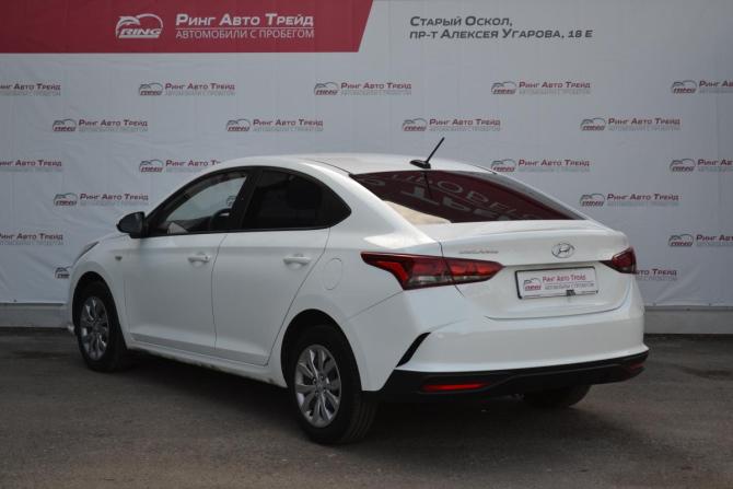 Hyundai Solaris II Рестайлинг с пробегом 2020 года, цена 1 200 000 рублей, 110358 км, седан, Автокод Объявления