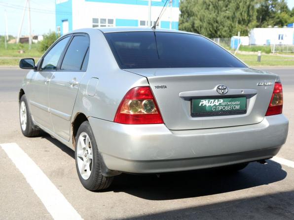 Toyota Corolla IX (E120 E130) Рестайлинг с пробегом 2004 года, цена 397 000 рублей, 283700 км, седан, Автокод Объявления
