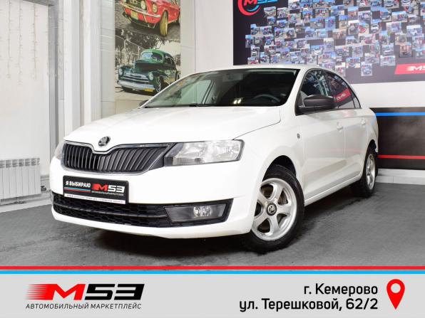 Skoda Rapid I с пробегом 2015 года, цена 805 995 рублей, 207360 км, лифтбек, Автокод Объявления