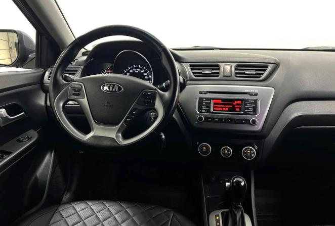 Kia Rio III Рестайлинг с пробегом 2016 года, цена 1 100 000 рублей, 104143 км, седан, Автокод Объявления