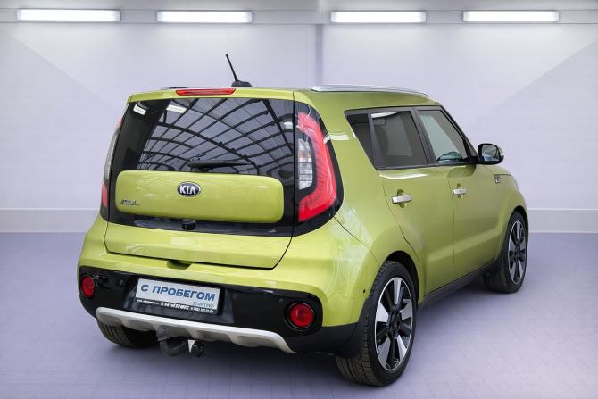 Kia Soul II Рестайлинг с пробегом 2017 года, цена 1 499 000 рублей, 134509 км, хэтчбек, Автокод Объявления