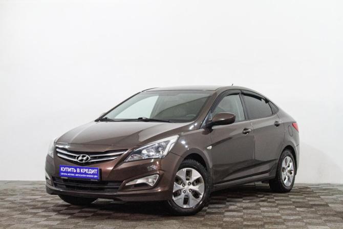 Hyundai Solaris I Рестайлинг с пробегом 2014 года, цена 949 000 рублей, 64500 км, седан, Автокод Объявления