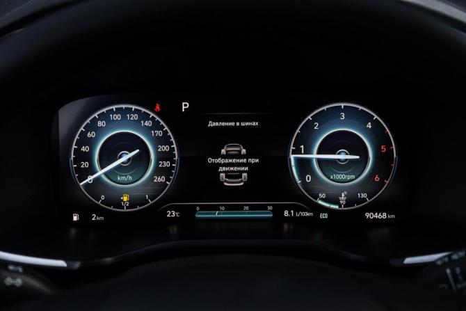 Hyundai Santa Fe IV Рестайлинг с пробегом 2022 года, цена 3 850 000 рублей, 90467 км, внедорожник, Автокод Объявления