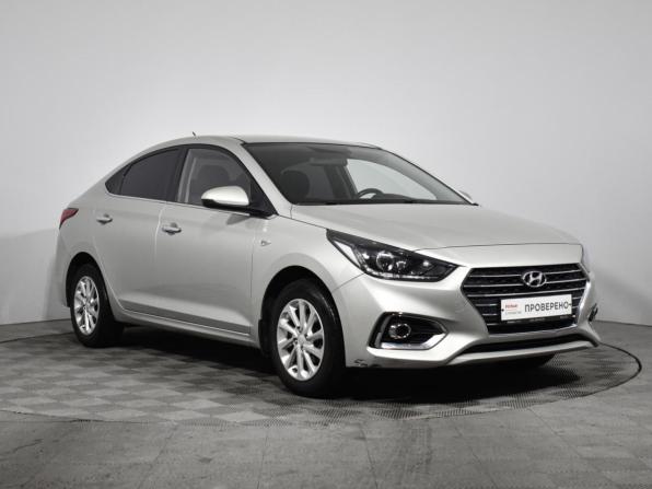 Hyundai Solaris II с пробегом 2020 года, цена 1 379 000 рублей, 124106 км, седан, Автокод Объявления