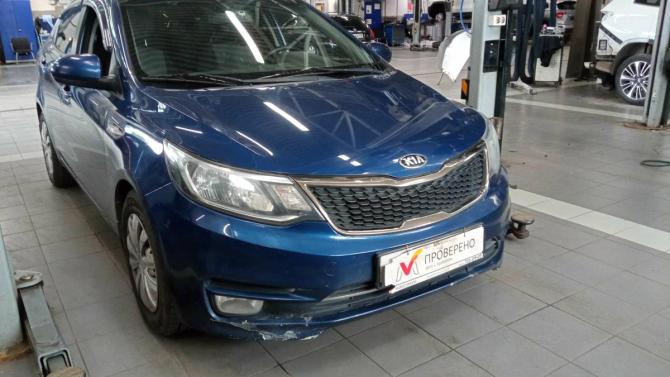 Kia Rio III Рестайлинг с пробегом 2016 года, цена 1 000 000 рублей, 151418 км, седан, Автокод Объявления