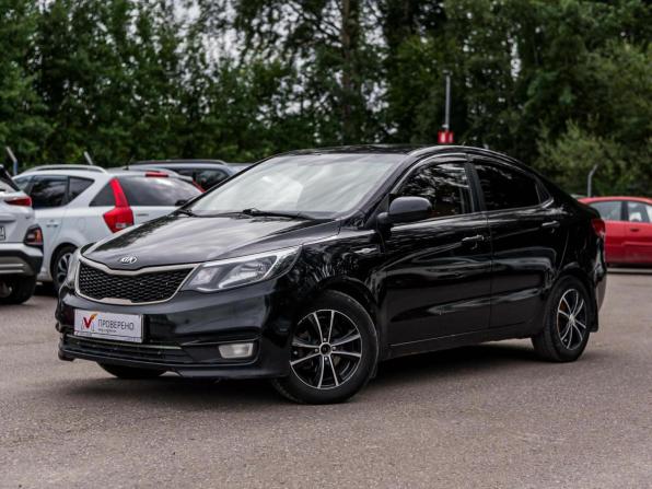 Kia Rio III Рестайлинг с пробегом 2016 года, цена 775 000 рублей, 258093 км, седан, Автокод Объявления